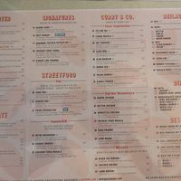 Die Karte at eatDOORI in Mainz