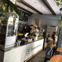 Small but stylish space at SpringInsFeld in Munich