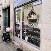 Entrance at Cocoelle Patisserie Vegetale in Besancon