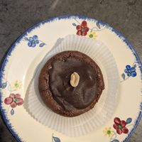 Brownie beurre de cacahuète at Cocoelle Patisserie Vegetale in Besancon