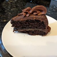 Mexican chocolate cake at Pattycake Bakery in Columbus
