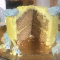 Blueberry lemonade!  Ha! Totally amazing!  at Pattycake Bakery in Columbus