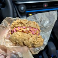 PB&J cookie sandwich at Pattycake Bakery in Columbus