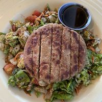 Taro Patty  at Moku Roots in Kula