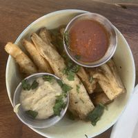 Fries  at Moku Roots in Kula