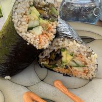 Sushirito - delish!   at Moku Roots in Kula