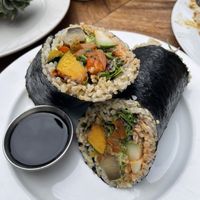 Sushi-rito  at Moku Roots in Kula