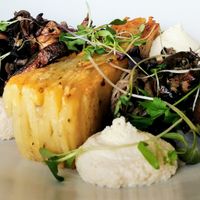 Rosemary and potato terrine at Blackwork in Croydon