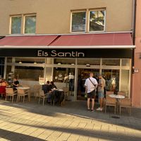   at Eis Santin in Augsburg