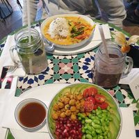 Vegan Poke Bowl and vegan Curry :) at Picnic in Augsburg