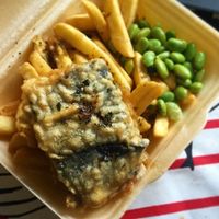 Tovish and Chips at Koku Shi in Kirkcaldy