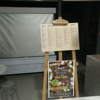 Menu at Ega Juice Clinic in Central Singapore