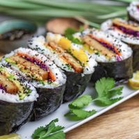Vegane Optionen zum genießen!/Vegan options to enjoy!  at Hoshi Sushi in Augsburg