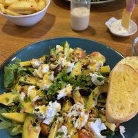Mango salad at Number Forty Four in Kirkby Lonsdale