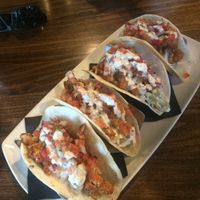 A nice crunch to the tacos. at 97 Street Pub in Kelowna