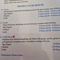 We went with the normal momo and the sauce was HOT - try the chilli mono a your peril! at The Gurkhas in Bexhill