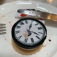 Vegan cheesecake   at Neverland Tea Salon in Vancouver