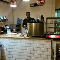 Inside at Prashad Cafe in Cape Town