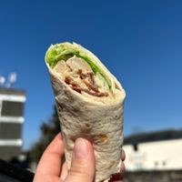 The chicken Caesar wrap on the specials menu is to die for!🤤😍💚  at The Garden Cafe and Takeaway in Kendal