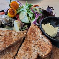 Vegan pâté was delicious. at The Garden Cafe and Takeaway in Kendal