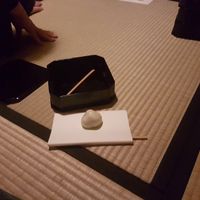 Vegan and gluten-free sweets at Kanjoan Tea Ceremony in Kyoto