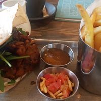 Burger at The Herringbone in North Berwick