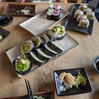 "Set 1" - took the picture after starting... at Ka Vegan Udon & Sushi in Krakow