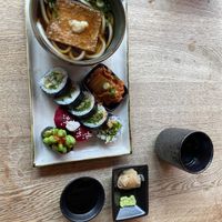 Lunch I with Kitsune udon  at Ka Vegan Udon & Sushi in Krakow