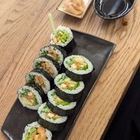 Tofu in panko Futomaki at Ka Vegan Udon & Sushi in Krakow