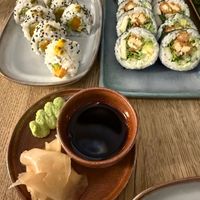 Sushi at Ka Vegan Udon & Sushi in Krakow