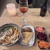 Dinner   at Ka Vegan Udon & Sushi in Krakow