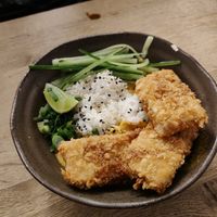 Katsu at Ka Vegan Udon & Sushi in Krakow