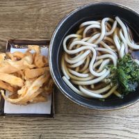 Udon with fried veggies at Ka Vegan Udon & Sushi in Krakow