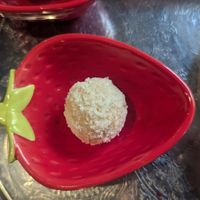 Citrus truffle at Nirvana in Riga