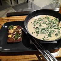 Tom Kha soup at Nirvana in Riga