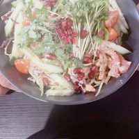 ensalada raw  at Nirvana in Riga