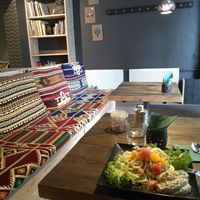 Cozy but stylish, central Asia inspired decor at Nirvana at Nirvana in Riga