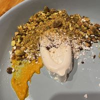 White chocolate mousse  at Sorghum & Salt in Charleston