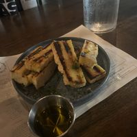 Side of bread w/ olive oil  at Sorghum & Salt in Charleston