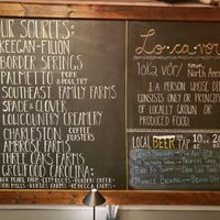 Food Sources at Sorghum & Salt in Charleston
