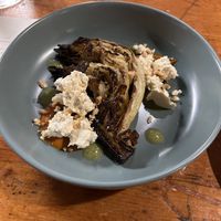 Savoy cabbage - sooooo good!  at Sorghum & Salt in Charleston