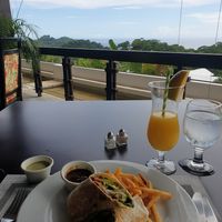 Lunch with a view at La Luna in Manuel Antonio