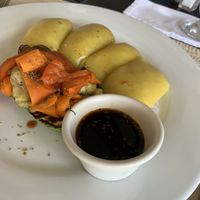 Sweet potato cannelloni  at La Luna in Manuel Antonio