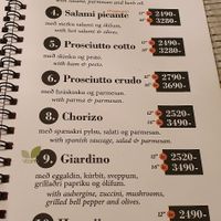 Menu pt5 at Salt Cafe & Bistro in Egilsstadir