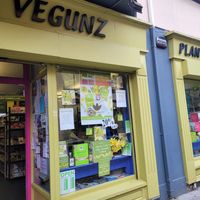 Exterior Vegan Store at Vegunz in Ennis