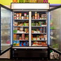 Freezer goodies   at Vegunz in Ennis