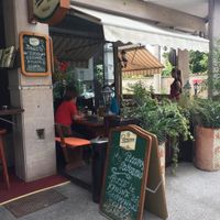 Terrace  at Picerija Pomodoro in Maribor