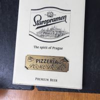 Menu at Picerija Pomodoro in Maribor