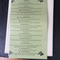 Menu  at Picerija Pomodoro in Maribor