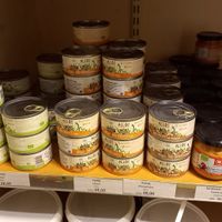 spreads at Gryningen Halsokost in Stockholm